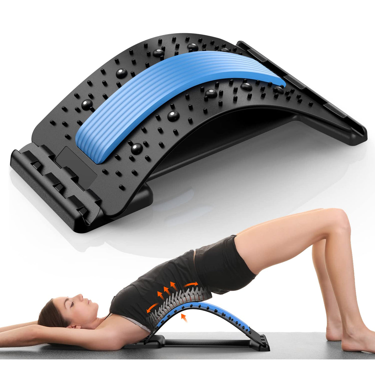 Étireur Dorsal Multi-Niveaux — Détendez votre dos en 5 minutes par jour